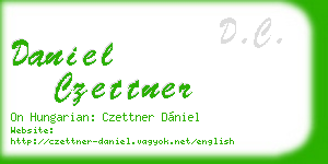 daniel czettner business card