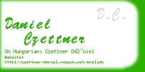 daniel czettner business card